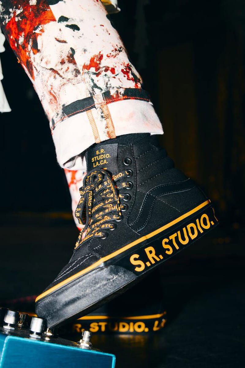 VANS★x SR STUDIO. LA. CA. コラボ OTW Sk8-Hi 38 ビブラム Otw X S.r. Studio. La. Ca. Sk8-hi 38 Vibram Sneakers