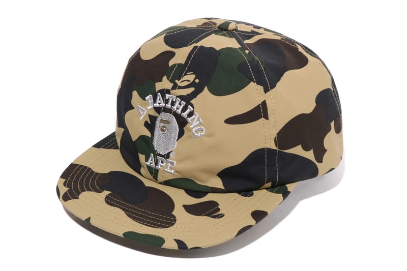 a bathing ape cap カモフラ A BATHING APE メッシュ カモフラ デザイン キャップ 帽子