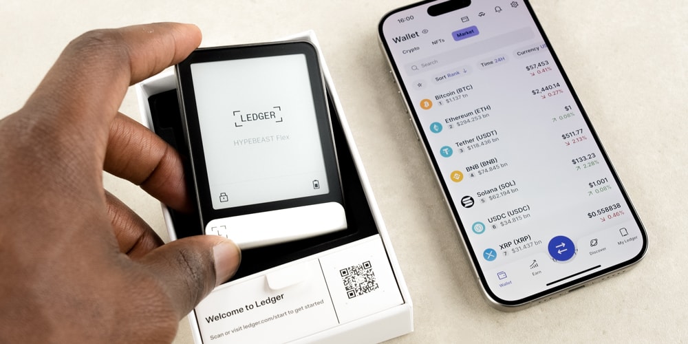 Unboxing: On-the-Go Ledger Flex Crypto Wallet | Hypebeast