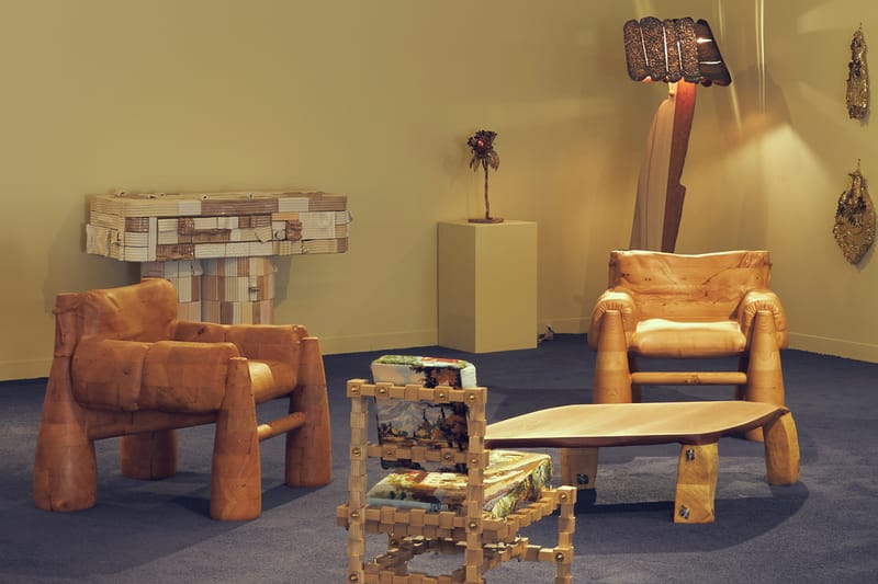 Sam Klemick Wooden Bell Chair Objective Gallery Miami | Hypebeast