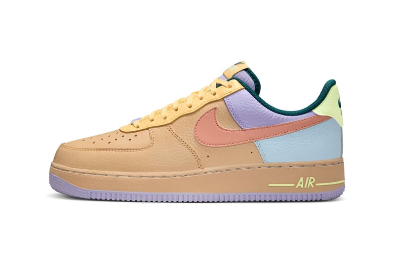 ★NIKE★送関込★インパクトのあるマルチカラーAF1 Nike Air Force 1 Low Multi Pastel IB4493-252 Release | Hypebeast