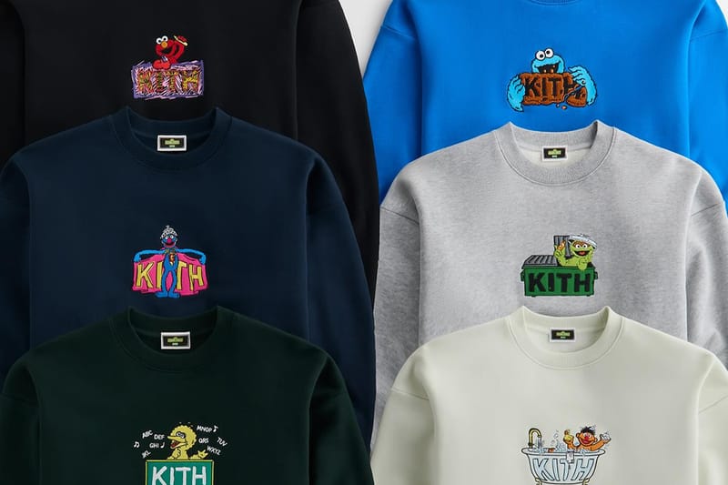 Kith x Sesame Street Group Hug Tee White Men's - FW24 - US