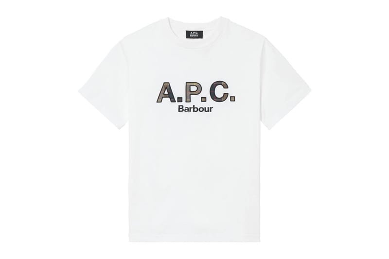 トップス Barbour x A.P.C. Classic Logo T-Shirt A.P.C. Barbour Collection Release Date Information | Hypebeast