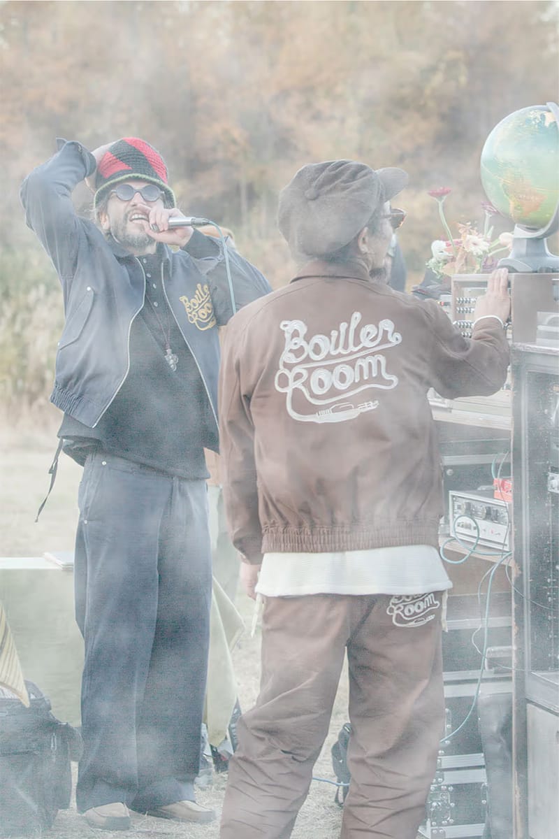 Boiler Room × FAF × BEAMS BR x BEAMS x FAF Hood Black - BOILER ROOM