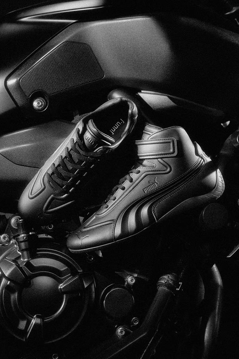 スニーカー [MEN] JUUN.J X PUMA SPEEDCAT LOW - BLACK JUUN.J x PUMA Speedcat Collaboration Info | Hypebeast