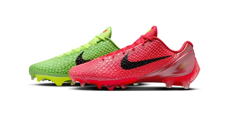NIKE x Kobe Bryant ☆ Kobe 6 ‘Grinch’ Vapor Edge Cleats Nike Vapor Edge Kobe 6 SE Grinch Men's - FQ7645-300 - US