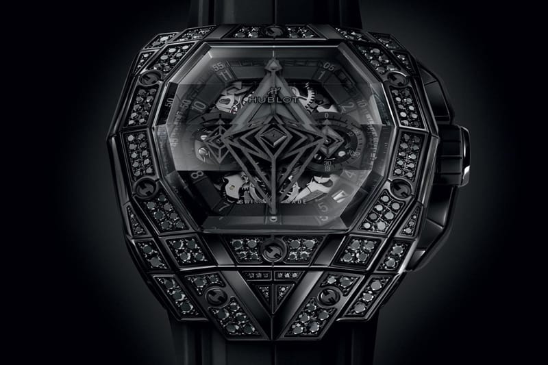 Hublot Spirit of Big Bang Sang Bleu Black Pavé | Hypebeast