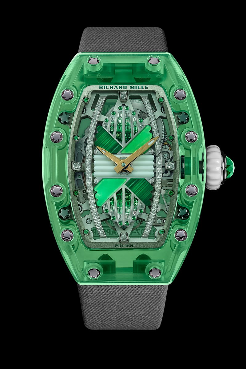 Richard Mille 07-02 Automatic Sapphire Collection | Hypebeast