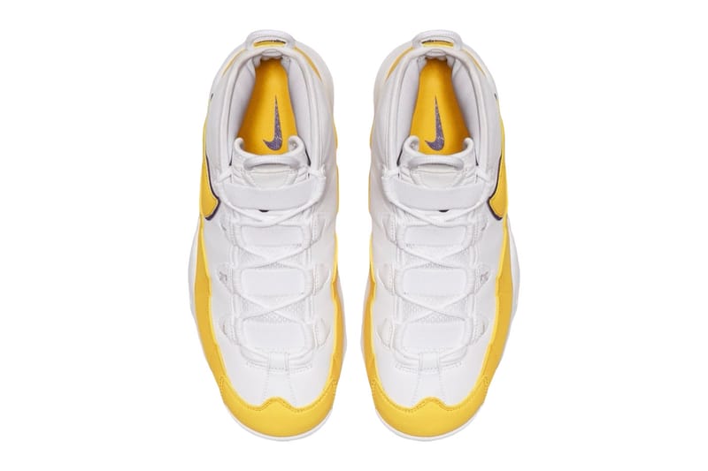 Nike uptempo lakers cheap