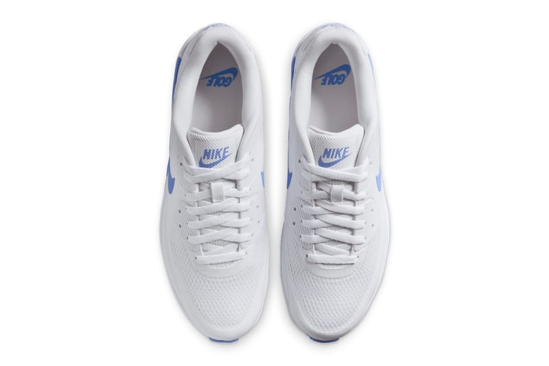 Nike Air Max 90 Golf ホワイト/ピンク/ネイビー 27cm Nike Air Max 90 G Golf Shoes White/Laser Pink/Concord