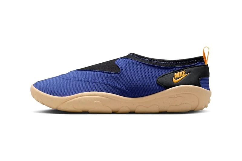Nike Aqua Turf “Black/Off Noir,” “Deep Night/Laser Orange