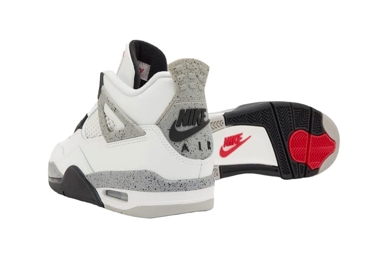 Jordan retro 4 white cement release date on sale