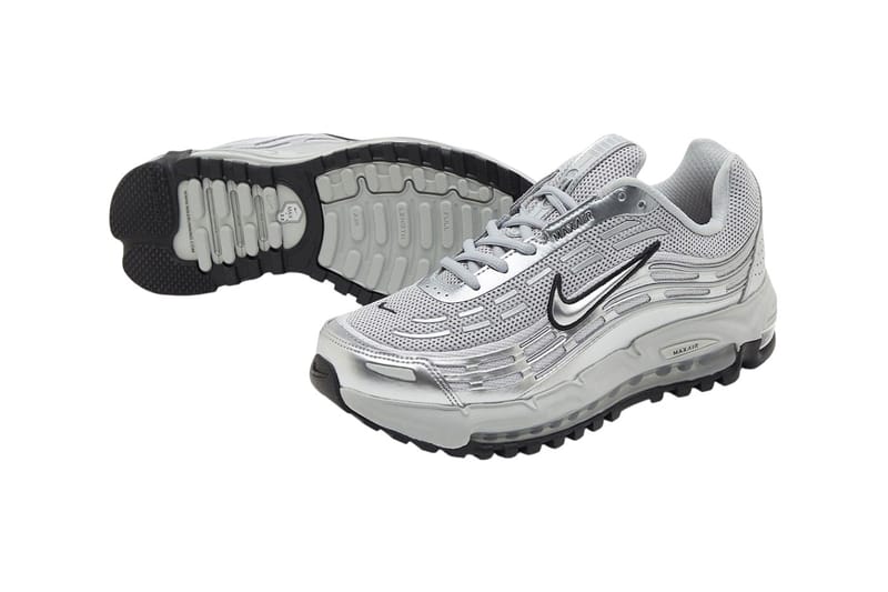スニーカー Nike Air Max TL 25 M Flat Silver llic Silver Black HM881 Nike Air Max TL 2.5 Metallic Silver HM8818-001