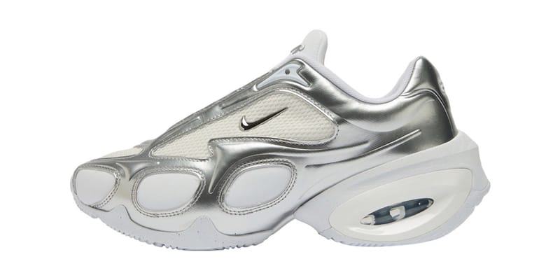 NIKE WMNS AIR MAX MUSE WHITE/METALLIC SILVER-PURE PLATINUM