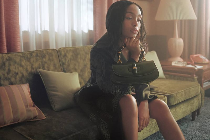 Gucci SS25 Campaign Xavier Dolan Yara Shahidi | Hypebeast