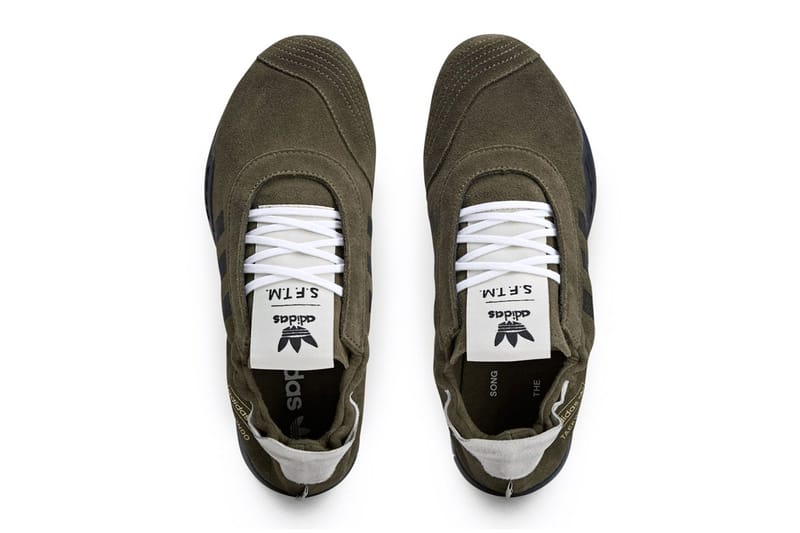 ★ADIDASx SONG FOR THE MUTE★【送料0/関税0】SFTM KNIT CREW adidas Knit Sweater x Song for the Mute in Gold