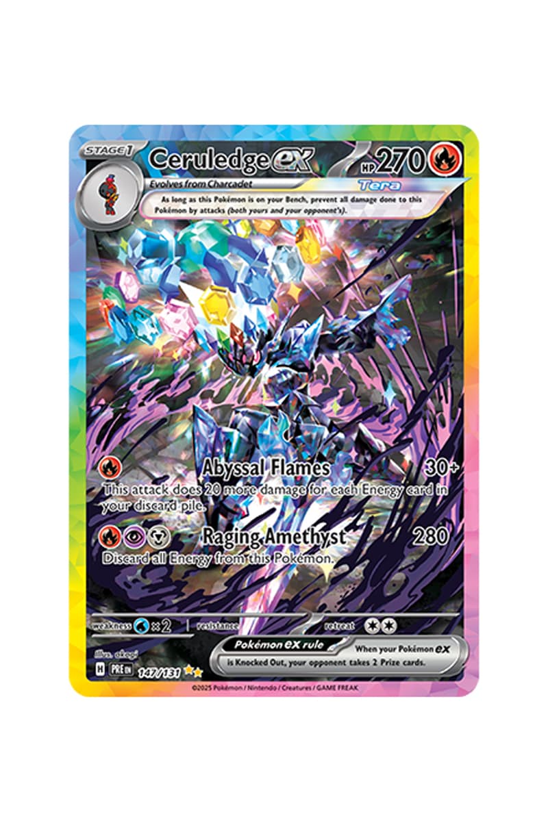 Pokémon TCG Prismatic Evolutions Illustration Card List Hypebeast