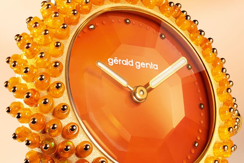 gérald genta Gentissima Oursin Fire Opal Watch | Hypebeast
