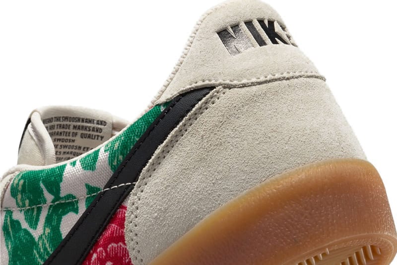 ★人気★Nike★Killshot 2 Floral 夏のポイントシューズ Olive Nike Killshot 2 IF0672-100 Floral Sail Black Olive Aura Sail