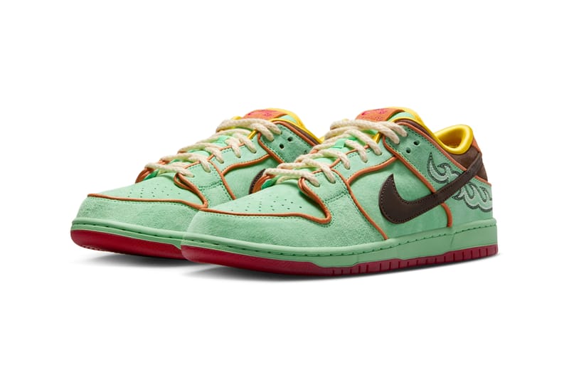 NIKE SB ☆ Dunk Low ‘Black History Month’ Nike SB Dunk Low Tourmaline HF3058-300 Release Info | Hypebeast