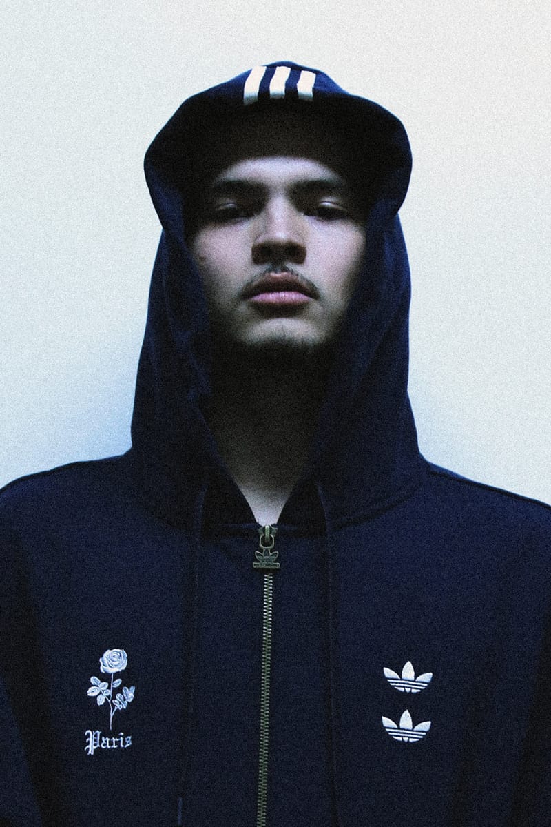 adidas x Willy Chavarria WC Fleece Hoodie White/Black Men's