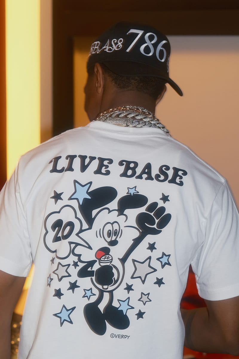 Live Base 20th Anniversary Capsule VERDY NEEDLES 786 | Hypebeast