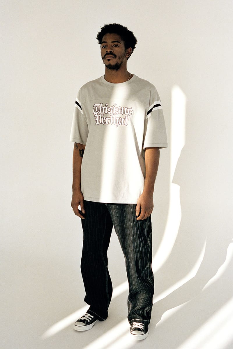 【THISISNEVERTHAT】クロス ステッチ クルーネック★2025 SS セール】Cross Stitched Crewneck（スウェット