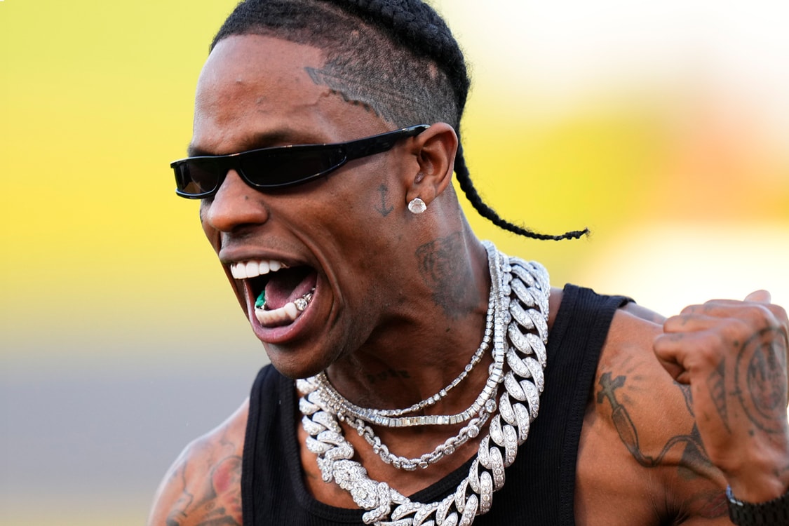 Travis Scott Drops 4x4 at College Football Championship | Hypebeast