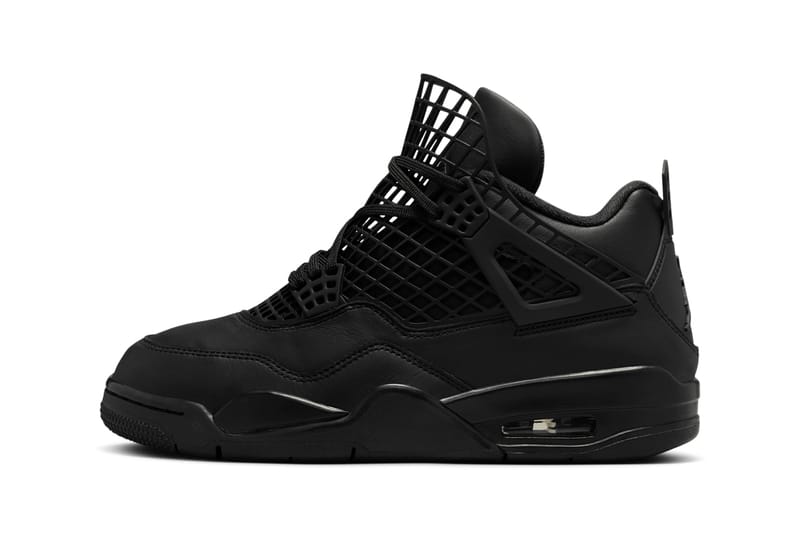 Air Jordan 4 ブラック Air Jordan 4, Black Canvas – Impossible Kicks