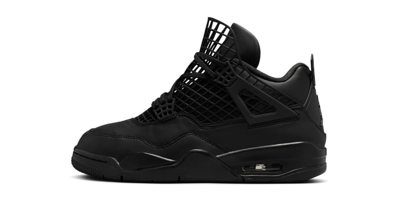 Air Jordan 4 NET Triple Black FN7251-001 Release Date