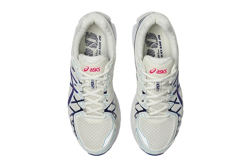 国内配送 asics GEL-KAYANO 20 CREAM/DEEP MARINE Gel-Kayano 20 - Cream/Deep Marine – Feature