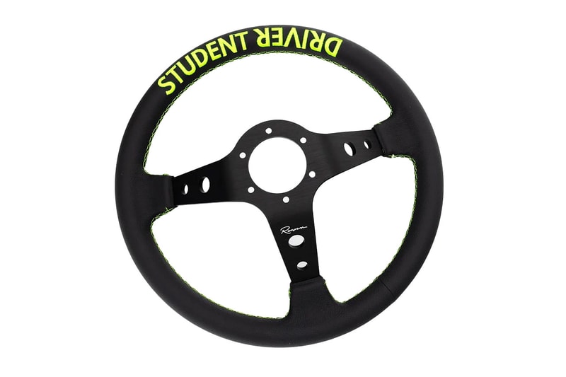 Student Driver x Renown SD Racing Steering Wheel | Hypebeast