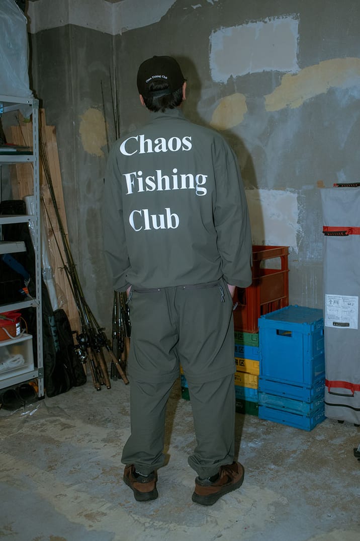 トップス CHAOS FISHING CLUB JQ KNIT THERMO SALMON Chaos Fishing Club Casts a Smooth Line for SS25 | Hypebeast