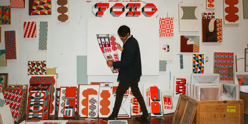 Barry Mcgee バリー マッギー Barry McGee – Silkscreen print n°3 バリーマッギー シルク