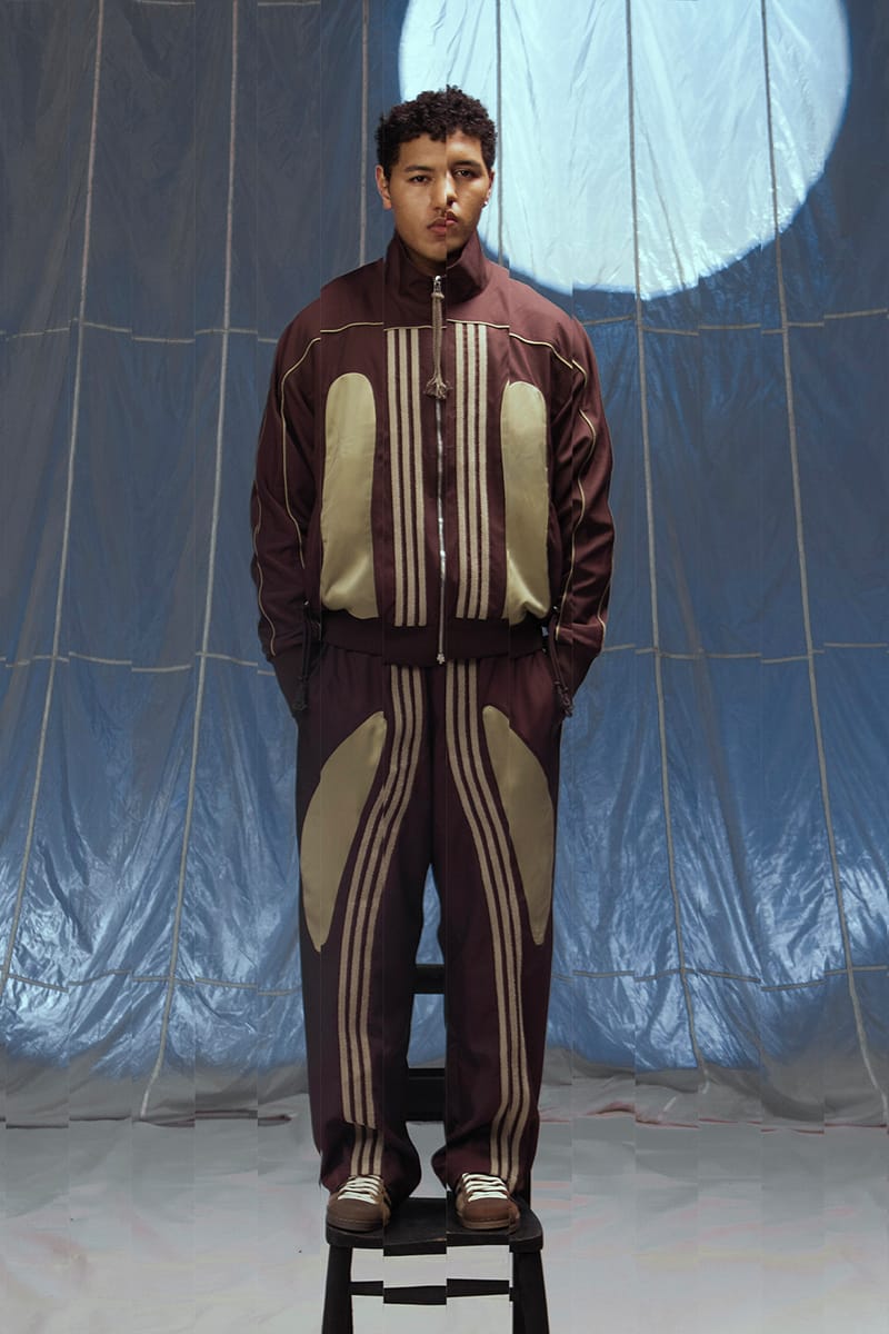 新品セットアップadidas x song for the mute XL Adidas x Song For The Mute zip-up Jacket | Brown | FARFETCH