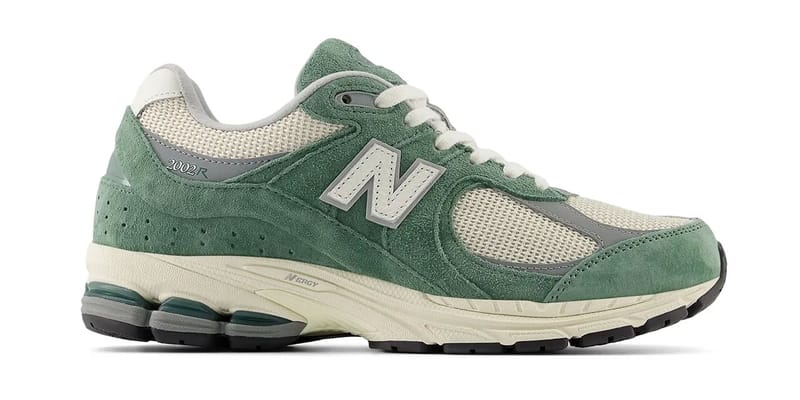 スニーカー NEW BALANCE Army Green Suede And Mesh 2002R Sneakers u2002rca-320_7.jpg?ts=