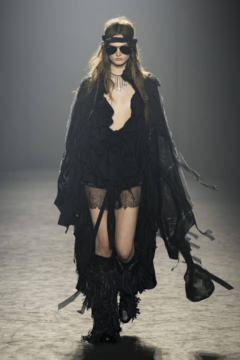 Ann Demeulemeester Fall/Winter 2025 at Paris Fashion Week