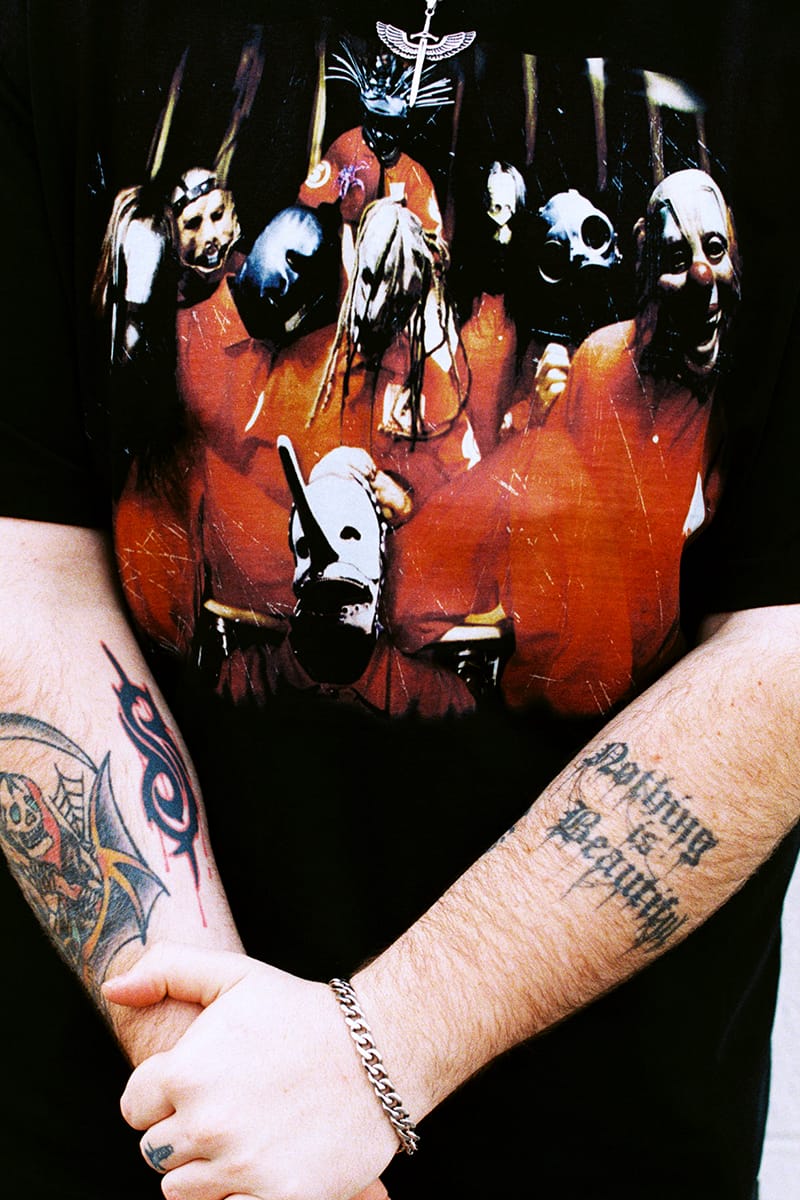 PLEASURES x Slipknot Collection Lookbook Info | Hypebeast
