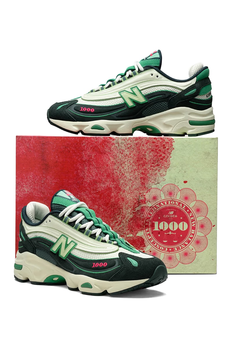 CNCPTS x New Balance 最新聯名鞋款 1000「Mile」即將於本週發售 | Hypebeast