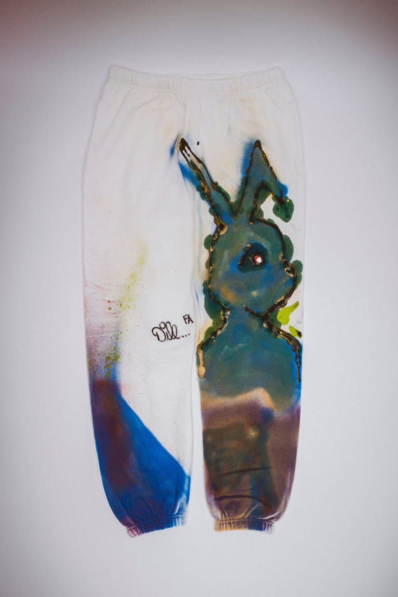 Jason Dill's Hand-Painted Sweatpants Are Fucking Awesome