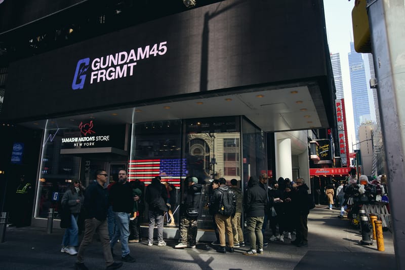 Hiroshi Fujiwara Unveils the GUNDAM45FRGMT Collection