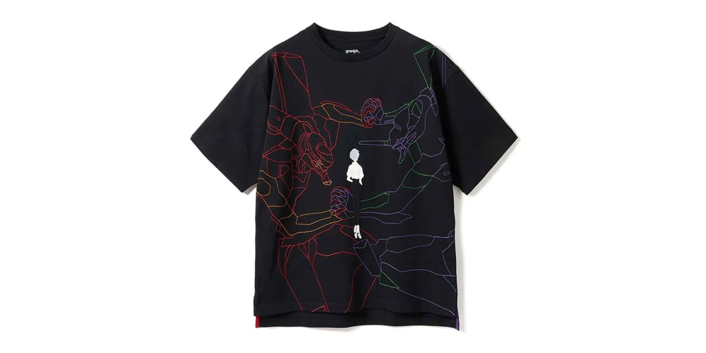 Neon Genesis Evangelion X Graniph Fashion Collection - Life and Death Decisions Big Silhouette T-Shirt