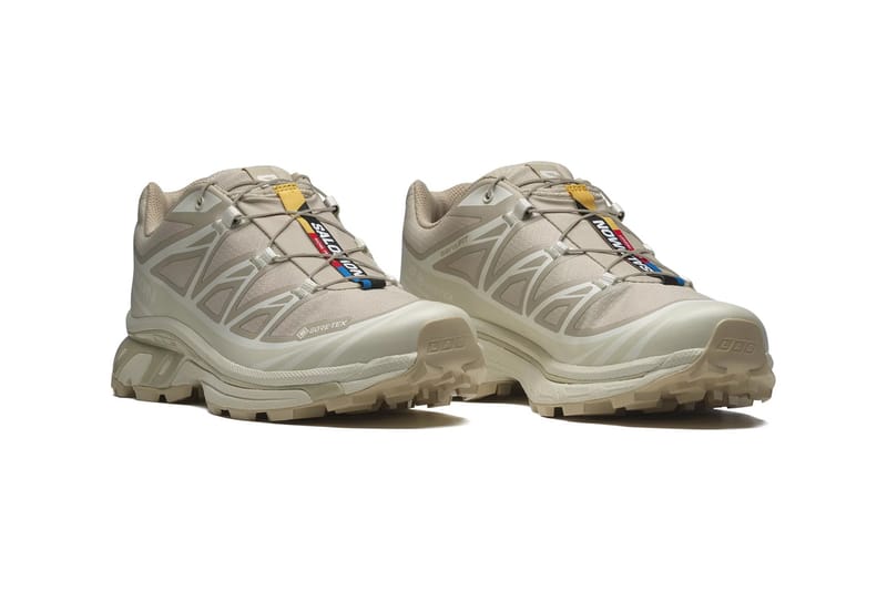 ★Salomon★ XT-6 Oxford Tan L47761800 Salomon XT-6 Gore Tex Mens Running Shoes Oxford Tan Almond