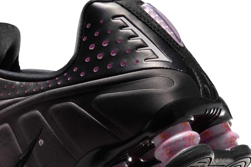 Pink R4 Grade Info do Nike Nike Shox R4 ‘Sakura/Rosa Real/Preto’ | Hypebeast
