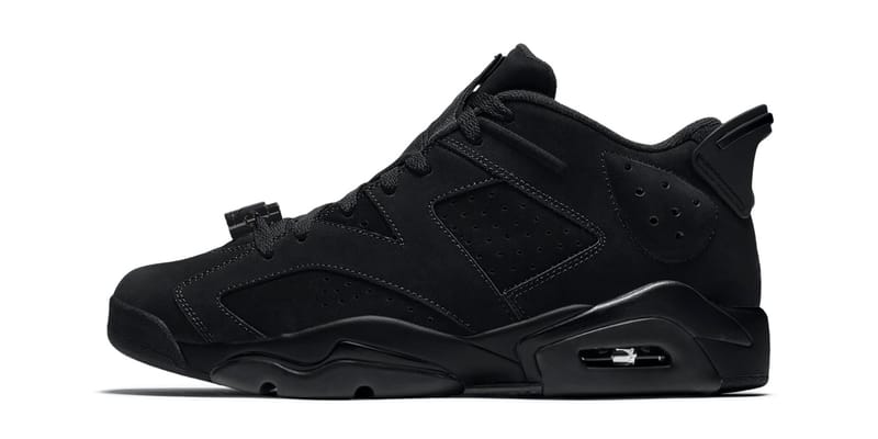Air Jordan 6 Low Blackout IO9786-001 Release Info | Hypebeast