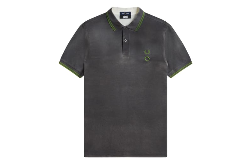 トップス CRAIG GREEN FIN POLO TOP - BLACK CRAIG GREEN FIN POLO TOP - BLACK