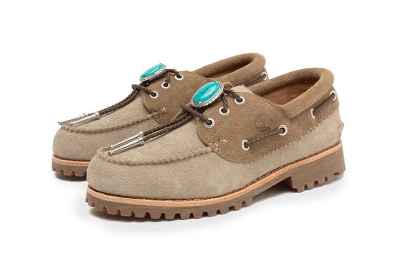 Packer x Timberland 3-Eye Handsewn Boat Shoe Santa Fe | Hypebeast