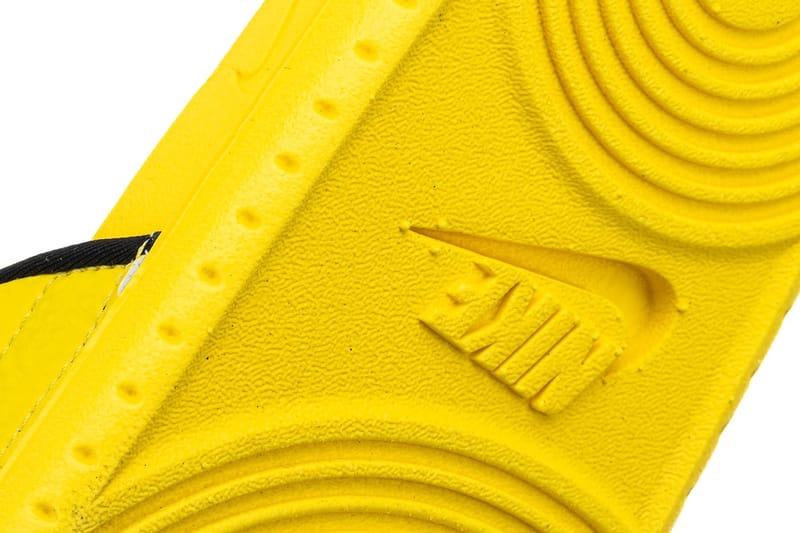 Nike Kobe Offcourt Slide Mens Sandals Yellow Black IF2870