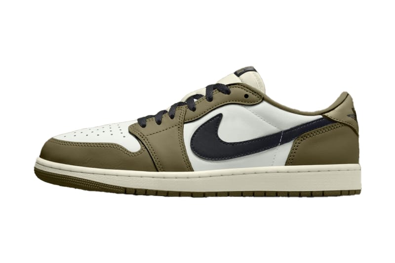 【楽天最安値に挑戦】 Olive Medium OG Low 1 Jordan Air HQ6998-200 Info Release 靴