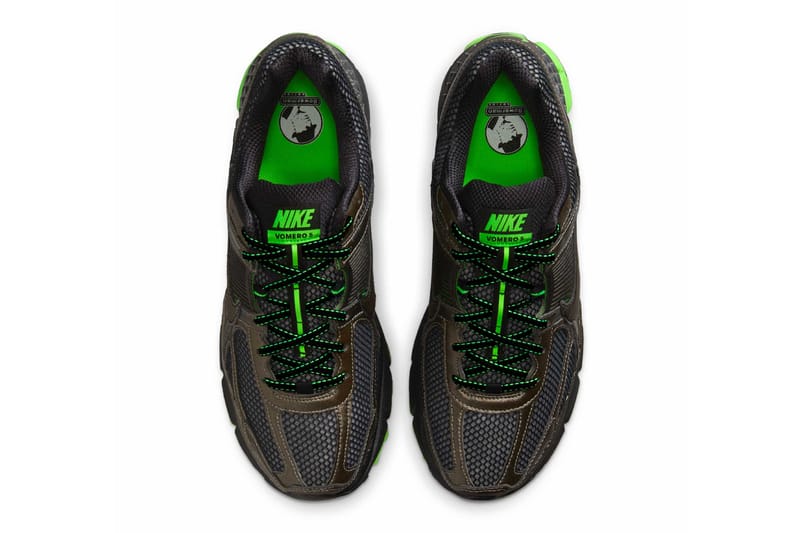 Nike Zoom Vomero 5 “Metallic Pewter/Green Strike” Release